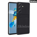 Phone case For Samsung Galaxy M55 Back cover Card Slot Card Silica Gel Soft Holder Wallet Case For Samsung M55 Cover cases. 