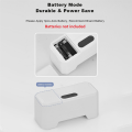 Automatic Toilet Flush Button White Toilet Flush Button Toilet Smart Sensor Flusher ExternalInfrared Flush Smart Toilet Flushing Sensor.