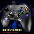 For PS4/PS3/PC/Android/IOS mobile phone Bluetooth wireless gamepad game controller with vibration programming function. 