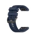 For Garmin Fenix 6X Pro 26mm Silicone Watch Band. 