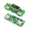18650 Lithium Battery Digital Display Charging Module 5V 2.4A Three Charging Port with Display Boost Module Easy to Use. 