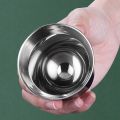 4X, 80Ml Double Wall Stainless Steel Espresso Cup Insulation for Nespresso Pixie Coffee Cup Capsule Shape Coffee Mugs,C. 