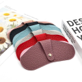 【Worldwide Delivery】 Soft Bag Glasses Case Stylish Fashionable Women's Sunglasses Box Leather Portable Eyeglasses Holder for Travel Daily Use Female-Focused Sunglasses Protection Eyewear Storage.