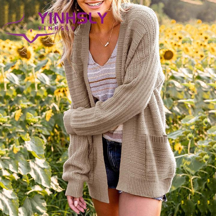 Sweater%20Coat%20Cable%20Texture%20Autumn%20Winter%20Women%20Long%20Knitted%20Cardigan%20Sweater%20-%20Image%204