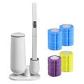 Disposable Toilet Brush Household Toilet Cleaning Brush Set. 