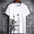 Tree Printed Casual T-Shirt for Men - Showcase Unique Style in Your Casual and Stylish Fashion.