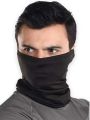 Black Bike Face Bandana for Men & Women. 