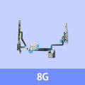 1Pcs Power On Off Flex Cable For iPhone 6 6S 7 8 Plus X XS Max XR 11 Pro Max Volume Up Down Side Button Key Ribbon With Metal. 