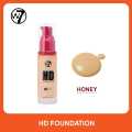 The W7 HD Foundation - Honey /Golden /Creme brulee | 3 Shade original by glitter life. 