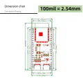 2X ESP32 ESP32-S3 WiFi+Bluetooth IoT Dual Type-C Development Board Core Board ESP32-C6-DevKitC-1 Development Board. 