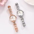 Women Watches 2022 Luxury Brands Stainless Steel Crystal Bracelet Wrist Watch Fashion Ladies Dress Reloj Mujer Montre Femme.