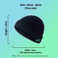 Beanie Hat Topi Streetwear Unisex Knitted Skullcap Hat Binnie Roll Up Edge Trendy 潮流棉织冷帽. 