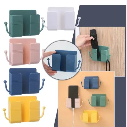 1pcs%20Wall%20Mounted%20Organizer%20Storage%20Box%20Remote%20Control%20Mounted%20Mobile%20Phone%20Plug%20Wall%20Holder%20Charging%20Multifunction%20Holder%20Stand%20-%20Image%206