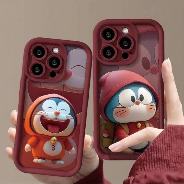 Cellphone%20Case%20For%20Iphone%2011%2012%2013%2014%2015%20Pro%20Max%207%208%20SE%202022%20XR%2015%20Pro%2014%20Plus%20Case%20Cover%20Angel%20Eyes%20Cartoon%20Cute%20Doraemon%20Pendant%20Soft%20Silicone%20TPU%20Square%20Camera%20Protective%20Full%20Protection%20Matte%20Shockproof%20-%20Image%207