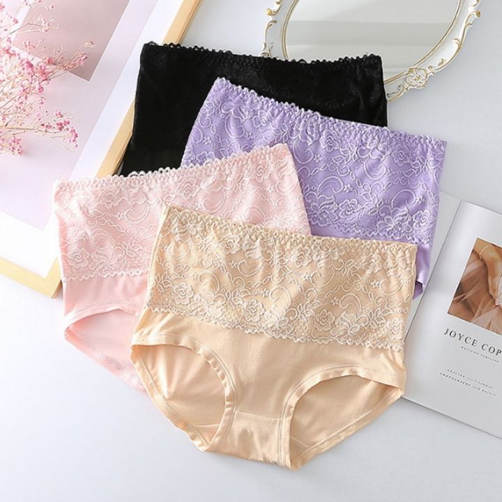Plus%20Size%20Women%20Panties%205xl%206xl%20High%20Waist%20Seamless%20Underwear%20Soft%20Cotton%20Panty%20Breathable%20Big%20Size%20Briefs%20Lace%20Panties%20-%20Image%206