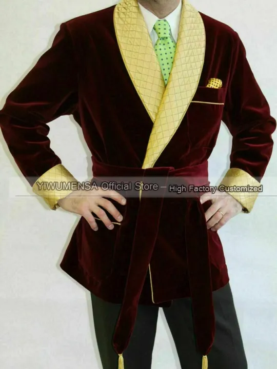 YIWUMENSA%20Latest%20Coat%20Design%20With%20Belt%20Burgundy%20Smoking%20Jackets%20Slim%20Fit%20Mens%20Blazer%20For%20Dinner%20Suits%202021%20Custom%20Made%20Masculino%20-%20Image%202