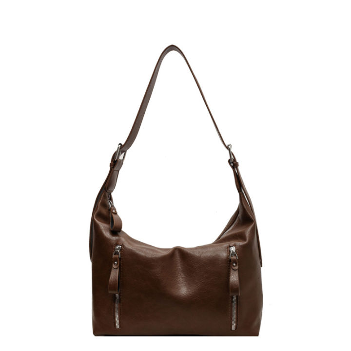 Retro%20fashion%20versatile%20large%20capacity%20bag%20women's%20new%20double%20pocket%20winter%20commuter%20tote%20bag%20niche%20shoulder%20bag%20-%20Image%205