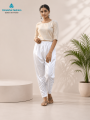 Silk Fabrics Stylish Bottom Box Design C-Kat Salwar / Pyjama Pants for Woman.