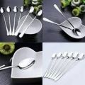 Stainless steel Long Pickle Tea Spoon (12pcs).