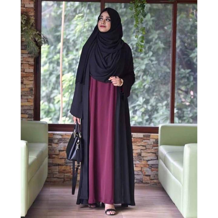 Stylish Arabian Party Borka, Dubai Charry Fabric Premium Quality