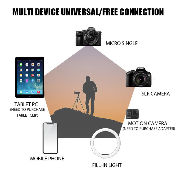 DSLR%20Flexible%20Tripod%20Extendable%20Travel%20Lightweight%20Stand%20Remote%20Control%20for%20Mobile%20Cell%20Phone%20Mount%20Camera%20Gopro%20Live%20Youtube%20-%20Image%205