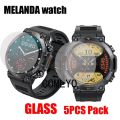 5pcs for MELANDA New 1.39 inch Tempered Glass Smart watch Glass Screen Protector 9H 2.5D Film.