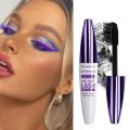 Waterproof Blue Eyelash Mascara New 5D Silk Fiber Stereo Mascara Lasting Fast-Dry Curling Lashes Extension Makeup Eye Cosmetics. 