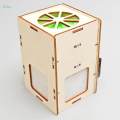 Wooden Science Experiment Set DIY Air Purifier Hand Eye Coordination Handcraft Teaching Tool Early.