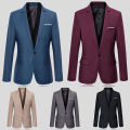 New Mens Blazers Slim Fit Suits For Men Business Formal Coat Mens Wedding Suit Jackets Male Fashion Mens Blazer Jacket S-5XL. 