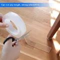 Double Sided Transparent 1MM/2MM  Heavy-Duty Nano Magic Tape (1Meter/2Meter) | Reusable, Washable & Traceless Double-Sided Adhesive. 