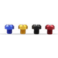 2 Pack Motorcycle CNC Aluminum M10 Mirror Hole Plug Screw Mirror Bracket BAWEI.