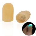 (New)2pc LED light up thumb tip Kuo prank magic party trick prop kid toy. 