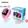Fashions Kid Smart Watch 2024 New Smartwatch For Children Sos Call Phone Original Camera Voice Chat Photo Boy Girl Gift Color Screen C002.