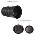 85mm F1.8 Medium Telephoto Camera Lens Large Aperture Full Frame Portrait Lens. 