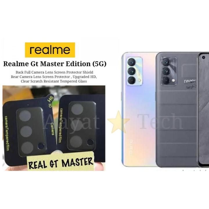 Realme Gt Master Edition (5G) Back Full Camera Lens Screen Protector Rear Camera Lens Screen Protector , Upgraded HD, Clear Scratch Resistant Tempered Glass