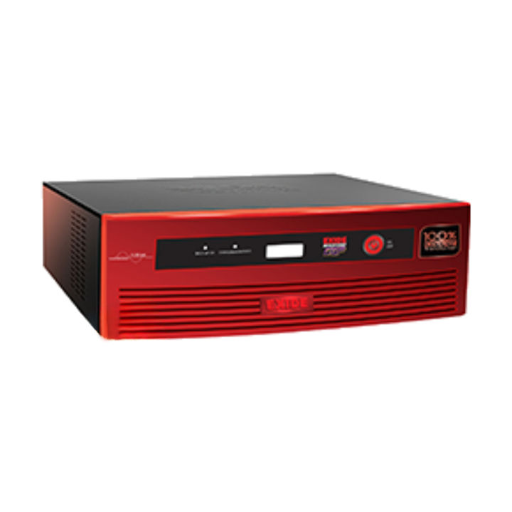 EXIDE IPS UPS 700VA PURE SINE WAVE WITH COPPER TRANSFORMER FOR SINGLE BATTERY TO RUN 3 FAN 7/8 LIGHTS OR COMPUTER, TV OTHERS