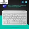 7/10 inch L&PC Ultra-Thin Mini Wireless Keyboard for Tablet Mobile Phone 10 Meters Wireless Reception Rechargeable Keyboard Three Systems Common. 