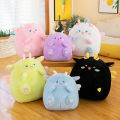 Cute chubby dragon cute little monster dun dun dragon plush toy boy and girl birthday gift dinosaur doll. 