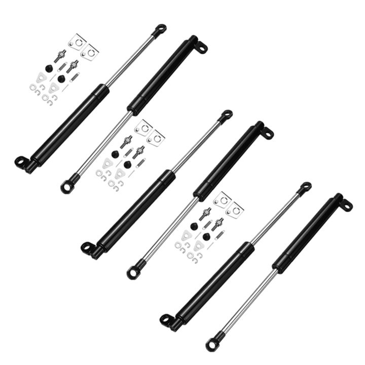 3 Pair Tailgate Slow Down & Easy Up Strut Set Support Rod for Ford Ranger T6 Xl Px Xlt Wildtrak 2011-2019