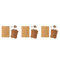 36 Pcs Vintage Kraft Paper Writing Paper European Style Paper for Letter Writing Letter Paper Stationery, Number 3. 