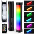 New- LUXCeO P100 RGB Photo Video Light Stick Handheld Fill Light with Remote Control & Grid Softbox. 