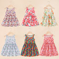Summer girls Princess Dress Birthday party fashion kid Poncho dress Yarn Wedding dress Cotton children clothing toddler clothes.