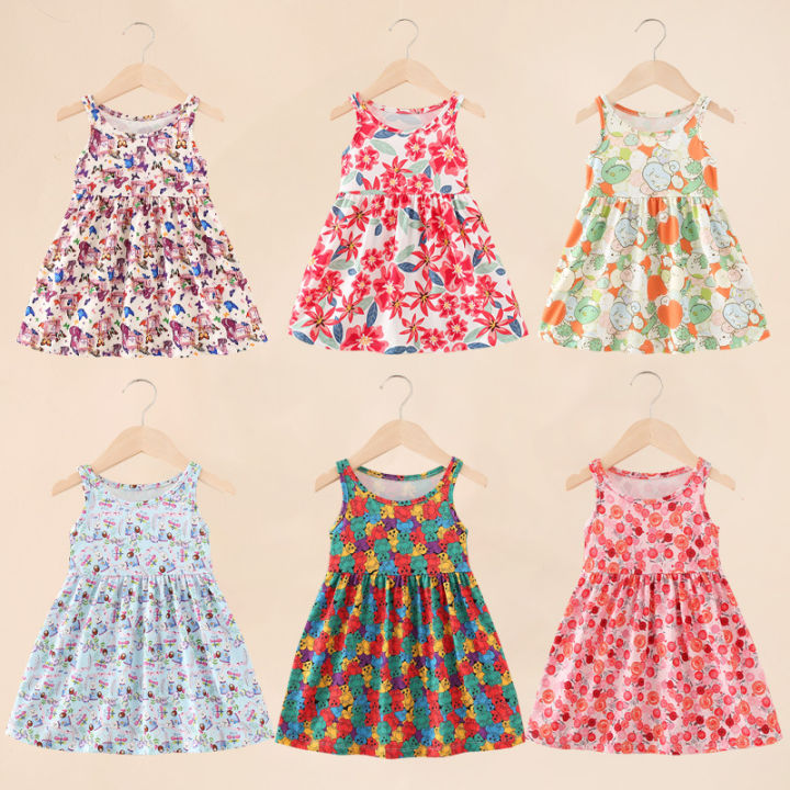 Summer%20girls%20Princess%20Dress%20Birthday%20party%20fashion%20kid%20Poncho%20dress%20Yarn%20Wedding%20dress%20Cotton%20children%20clothing%20toddler%20clothes%20-%20Image%202