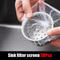 Kitchen Sink Filter Sewerage Kitchen Sink Garbage Separator Slag Anti-clogging Disposable Floor Drain Net Bag. 
