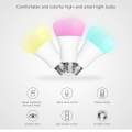 Smart LED Light Bulb WiFi Controlled Remote Light Multicolored Dimmable LED Night Light Bulbs Works With Amazon Alexa Voice Control[Timer And Event Reminder]. 