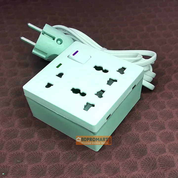 Handmade%208pin%203%20Port%20Multiplug%20Universal%20Socket%20and%20100%25%20Copper%20cable%20(Heavy%20Duty%20+%20Long%20lusting)%20-%20Multi%20Plug%20-%20Image%203