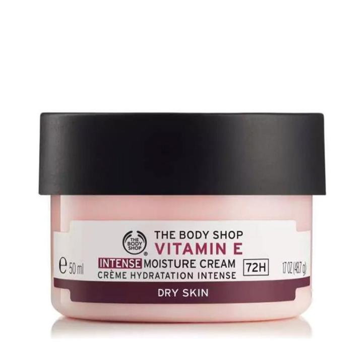 The Body Shop Vitamin E Feuchtigkeitscreme – Intensiv Pflegend Für Seidig Weiche Haut