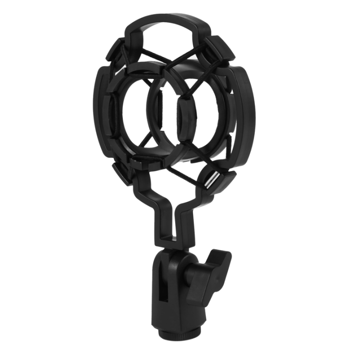 Universal%20Black%20Plastic%20Studio%20Microphone%20Shock%20Mount%20Desktop%20Holder%20Stand%20for%20Condenser%20Microphone%20Plastic%20Materials%20-%20Image%203