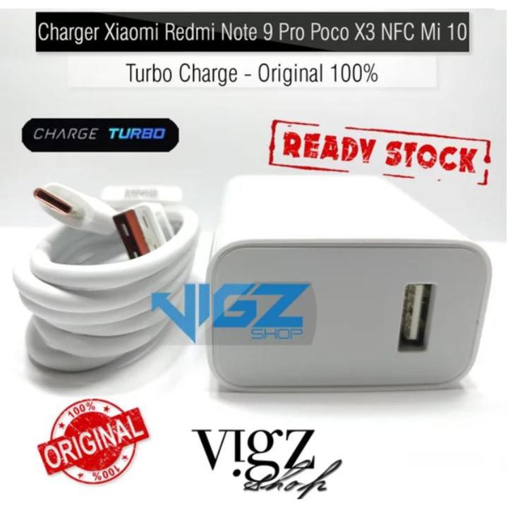 Charger Note 10 Pro Poco X3 NFC 10 Turbo