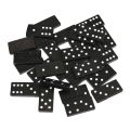 【DATA FROG Global MALL】(NEW)Children's Domino Game Toy Set of 28 Pcs Wooden Traditional.